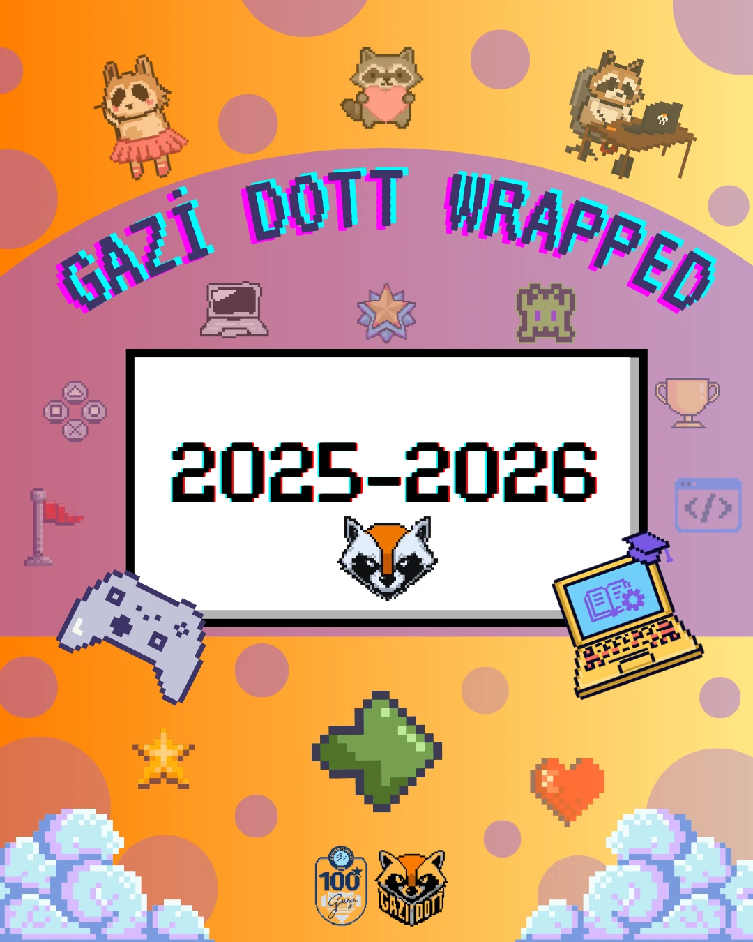 Gazi DOTT Wrapped 2025–2026 kapak görseli