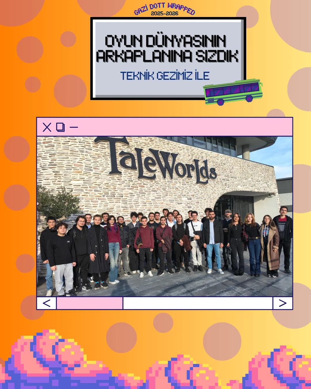TaleWorlds teknik gezisinden topluluk fotoğrafı